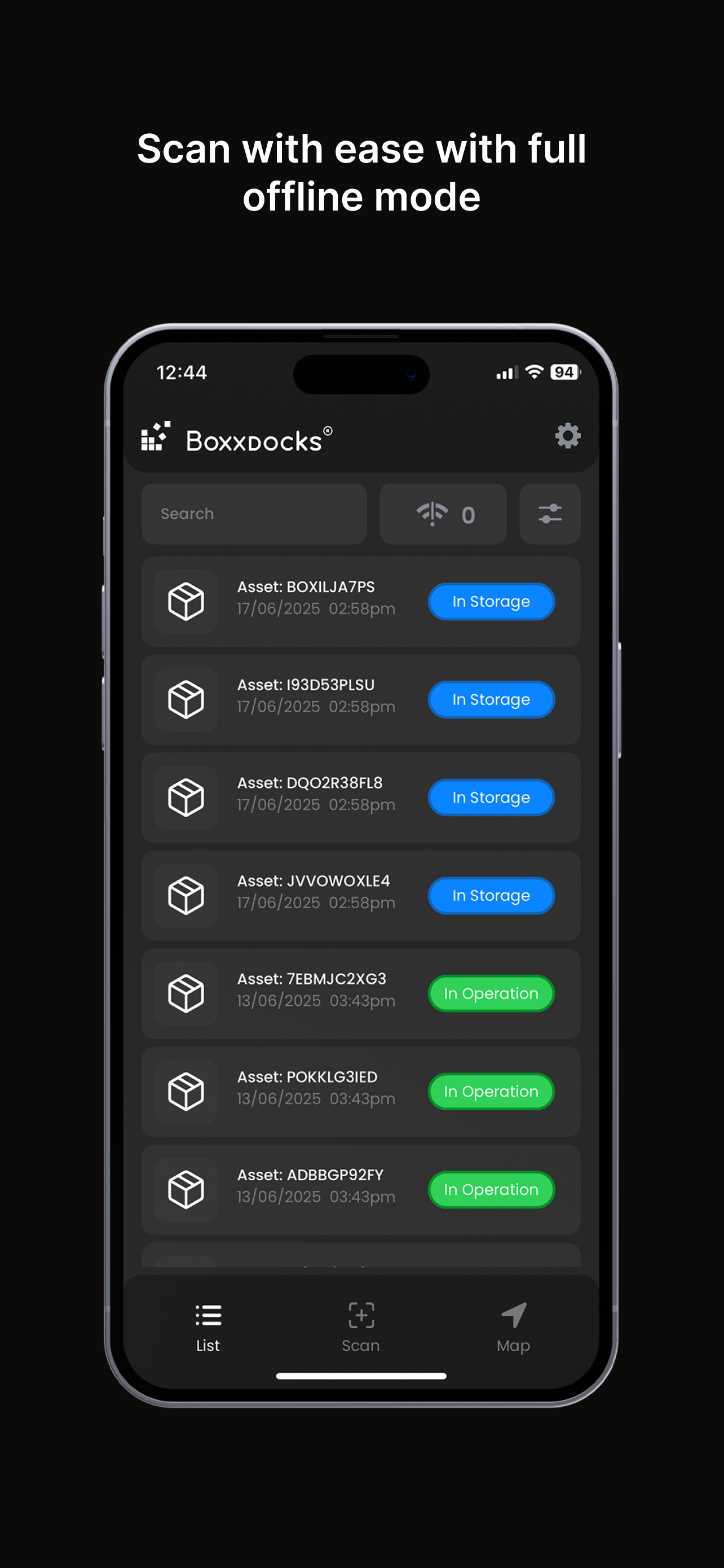 BoxxDocks Mobile