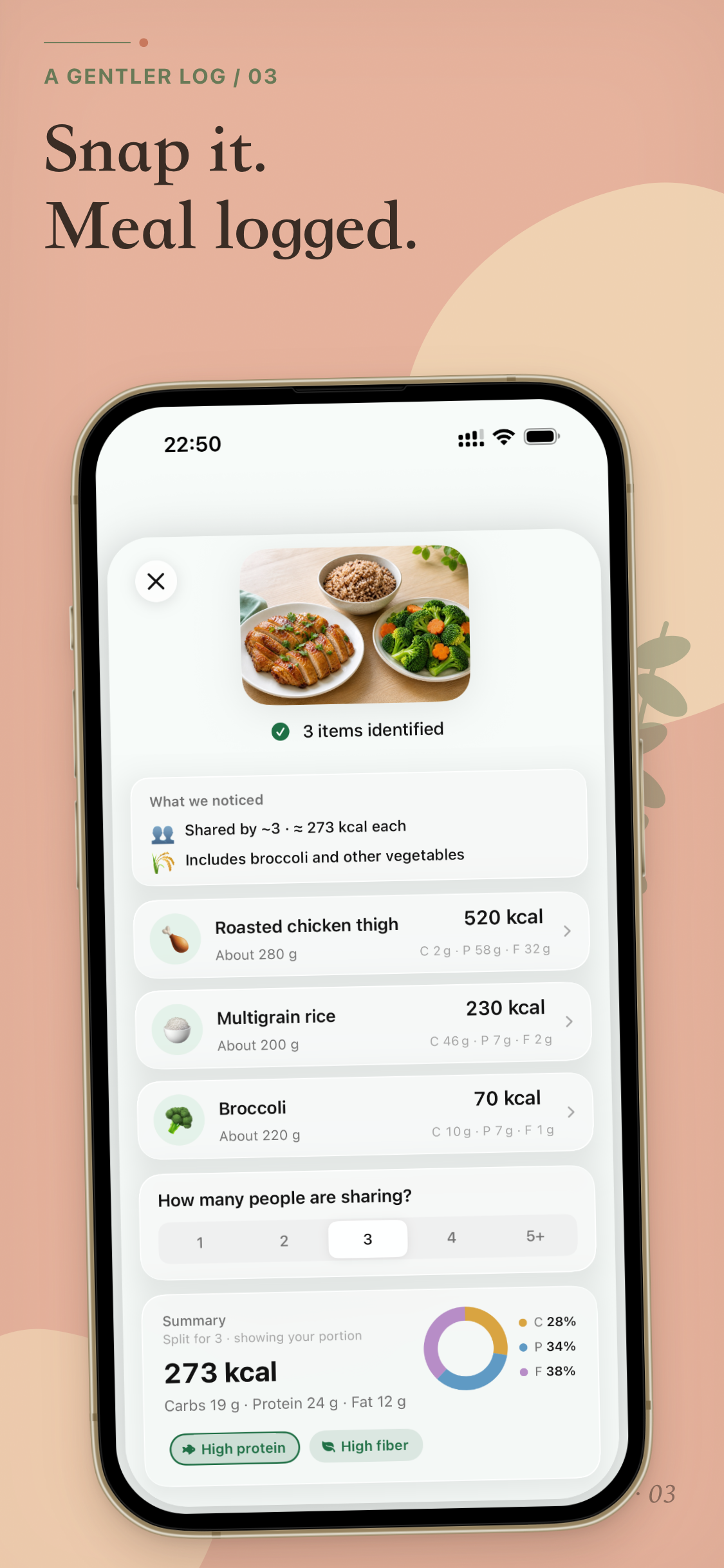 Noury: AI Calorie Tracker screenshot 3