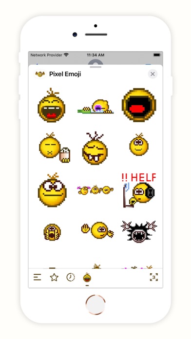 Pixel Emoji Animated app screenshot