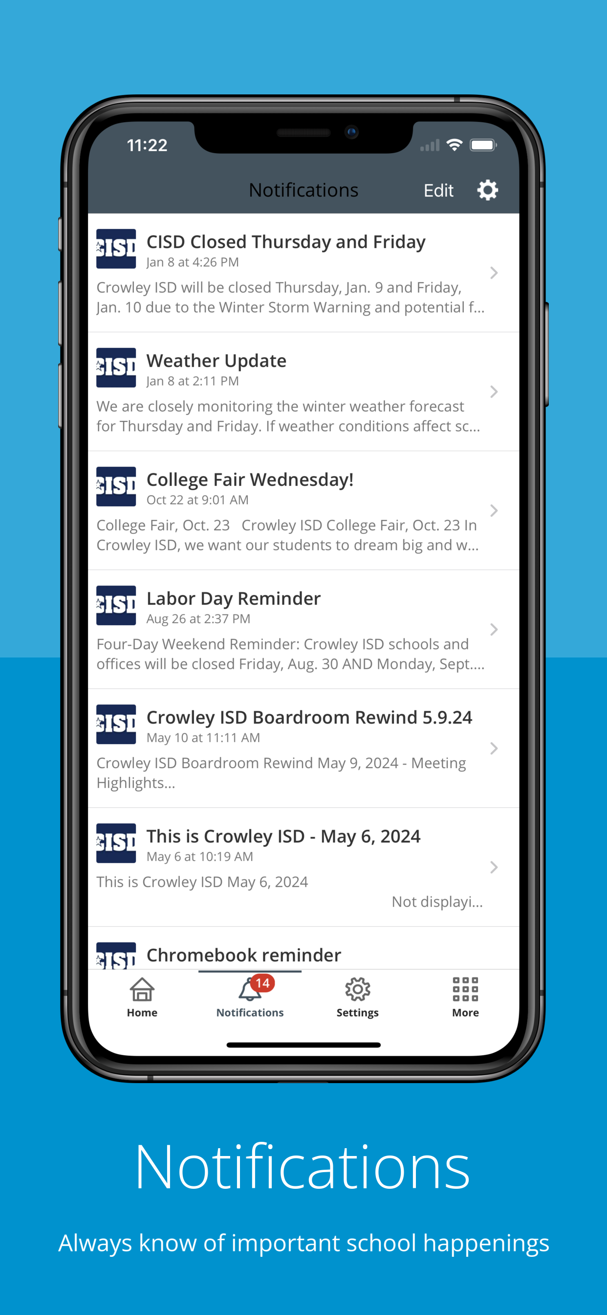Crowley ISD screenshot 3