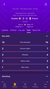 UEFA EURO & Nations League screenshot