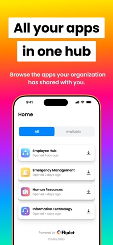 App screenshot