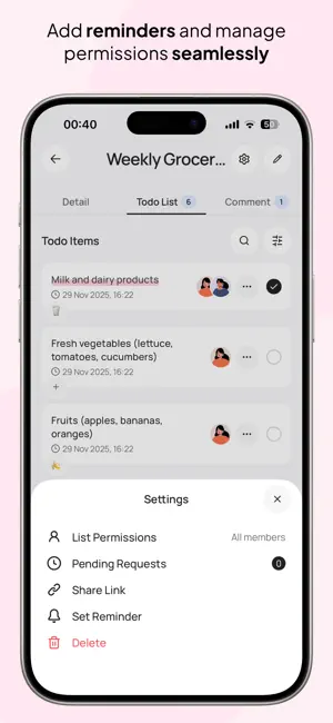 Grooply: To Do List & Notes screenshot 4