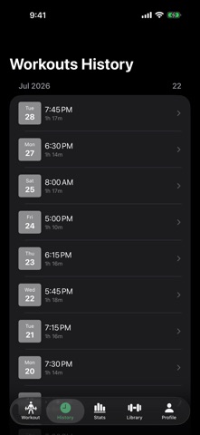 RepForm: Gym Workout Tracker Screenshot 4 of 7