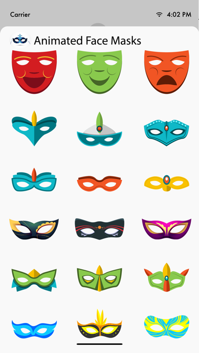 Screenshot #2 pour Animated Face Masks