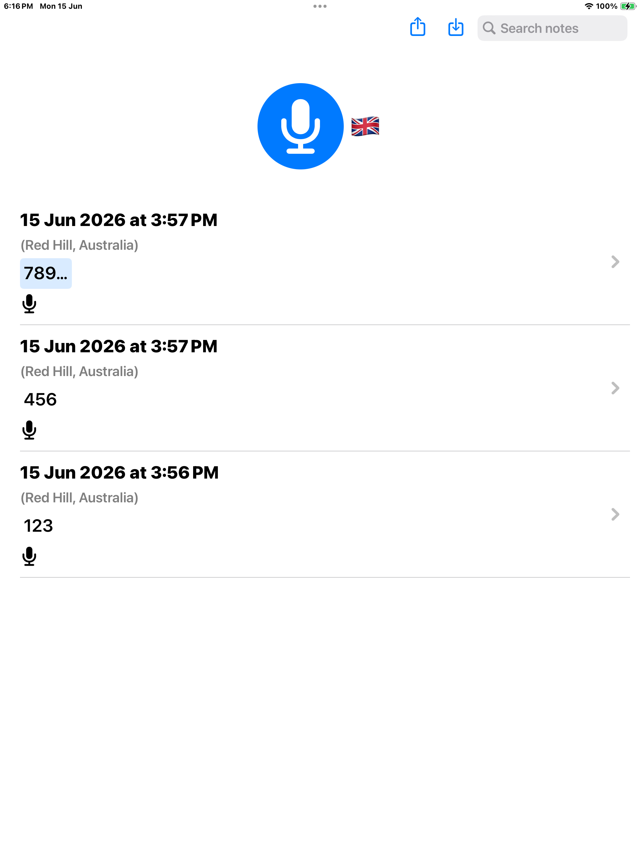 Anh Voice Note