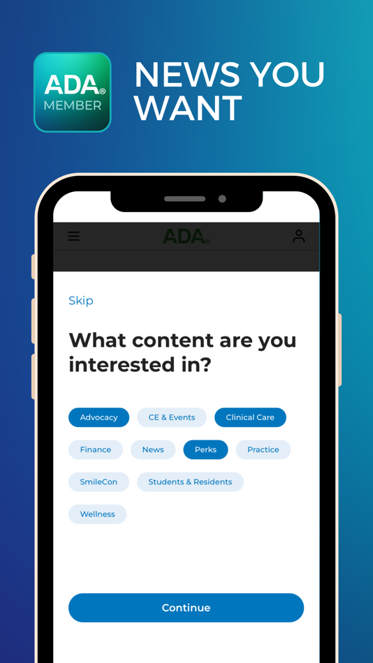 #9. ADA Member App (iOS) 来自: American Dental Association