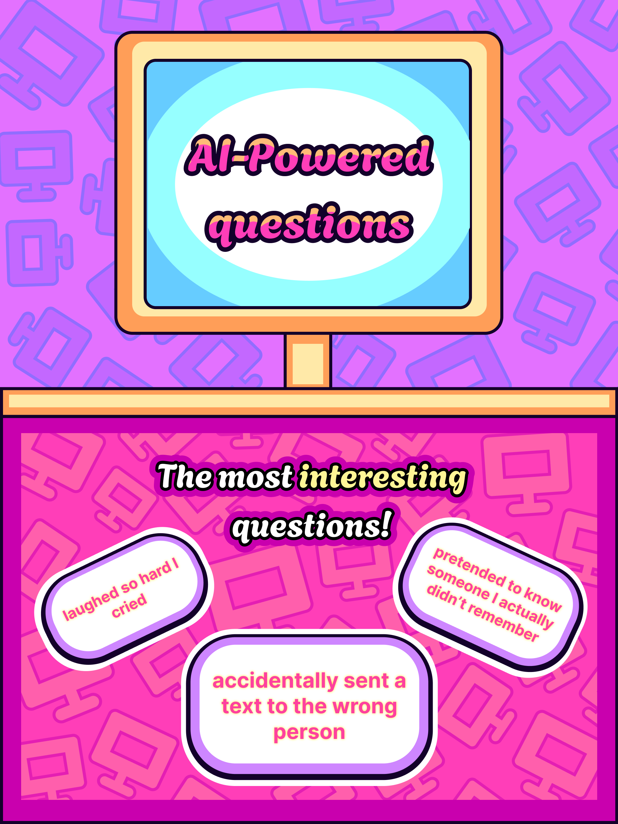 I have never - party questions