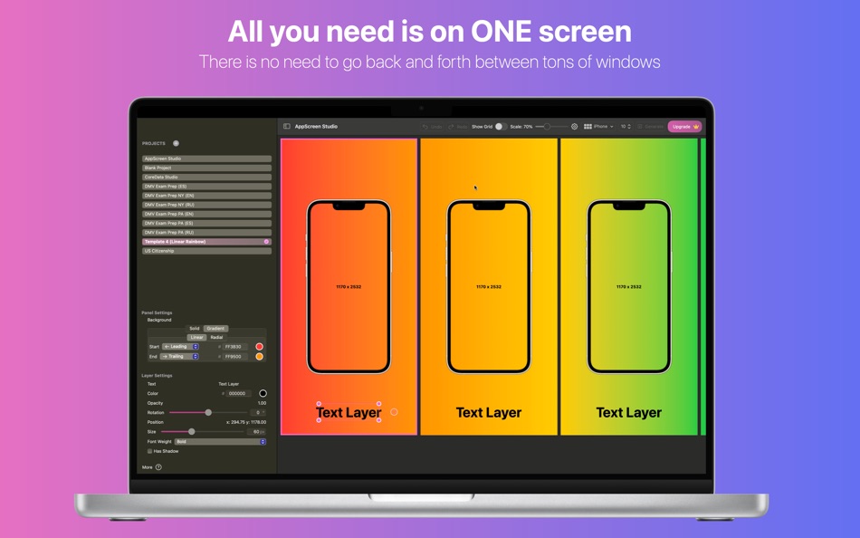 #2. AppScreen Studio: Mockup Maker (macOS) Ved: Momentarium LLC