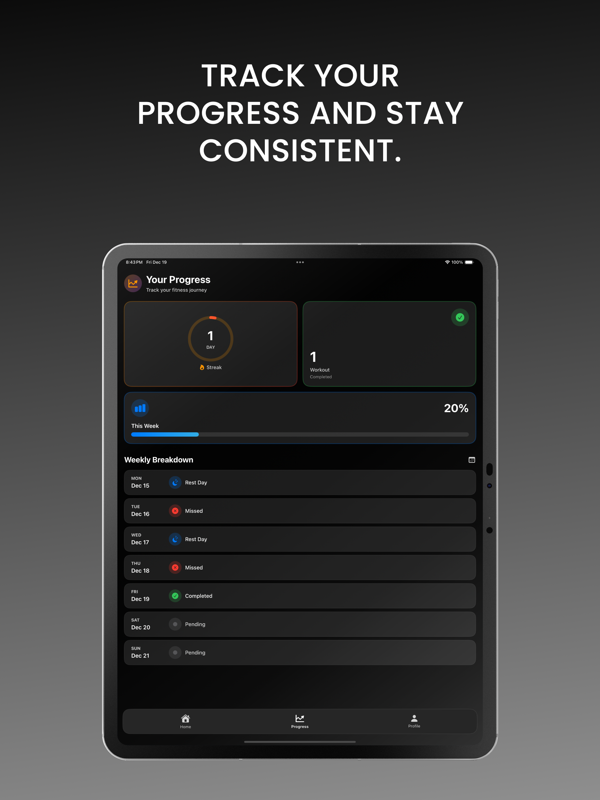 TRAINR AI: Workout Generator screenshot 7