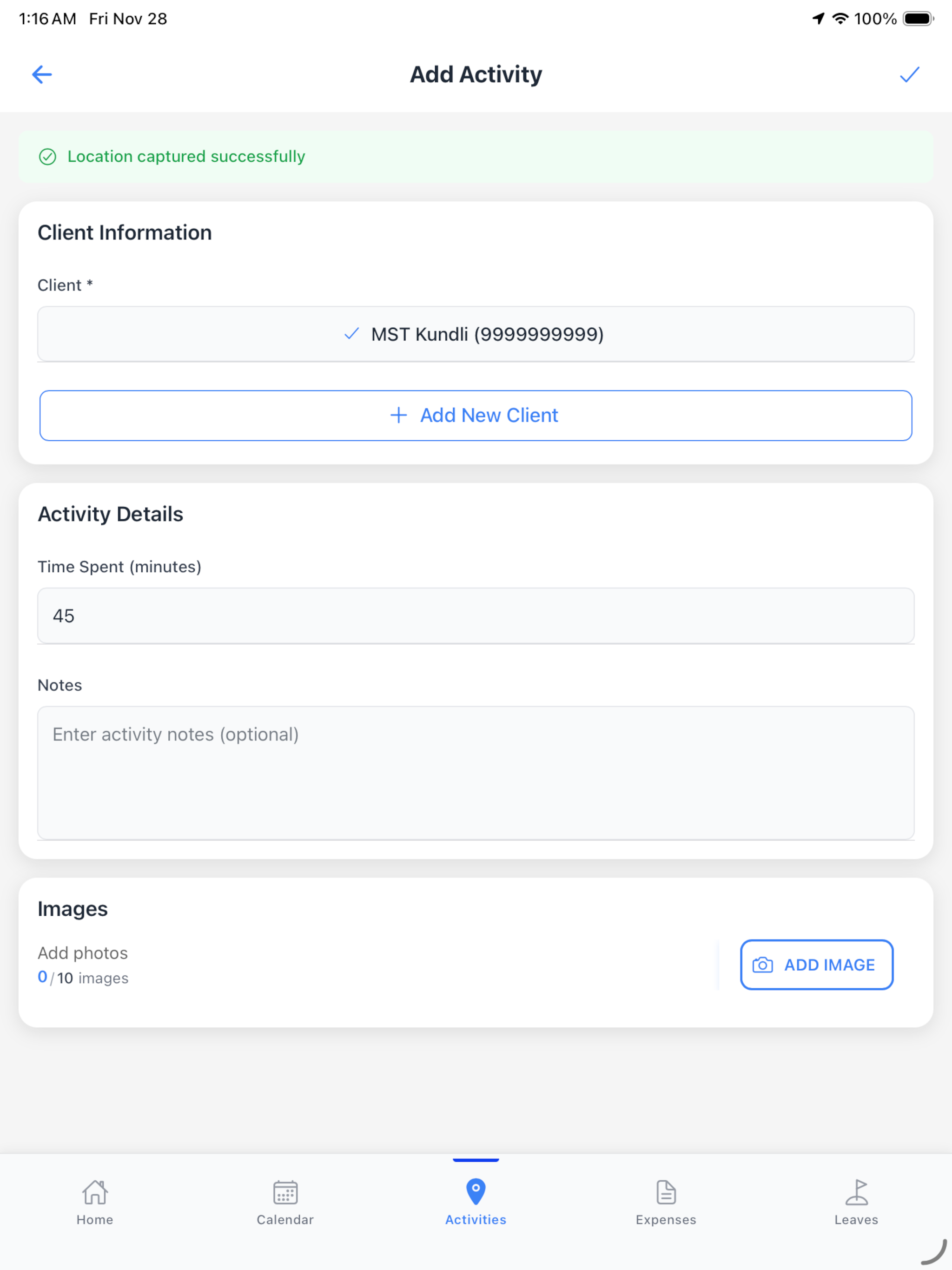 NexaSync: Field Force Tracker screenshot 14