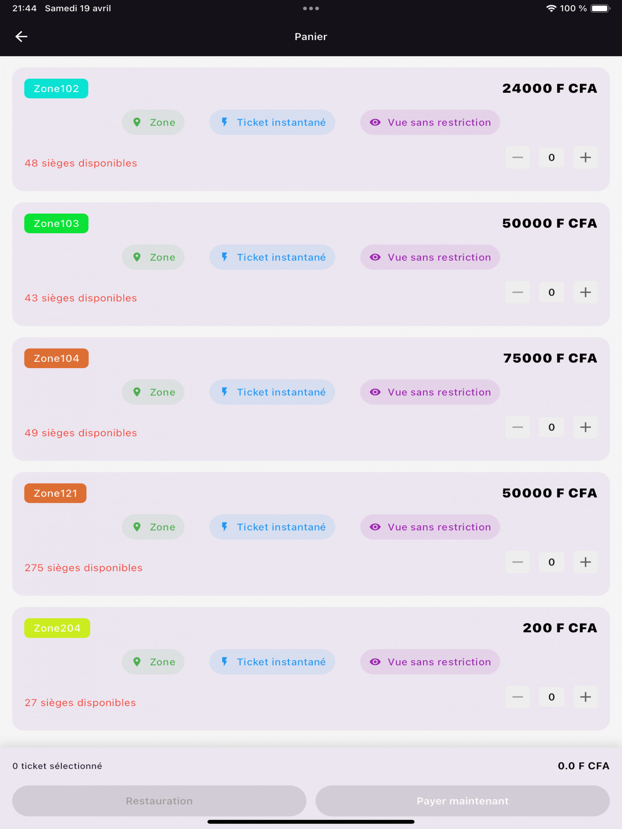 TeewTickets (Bêta) screenshot 10
