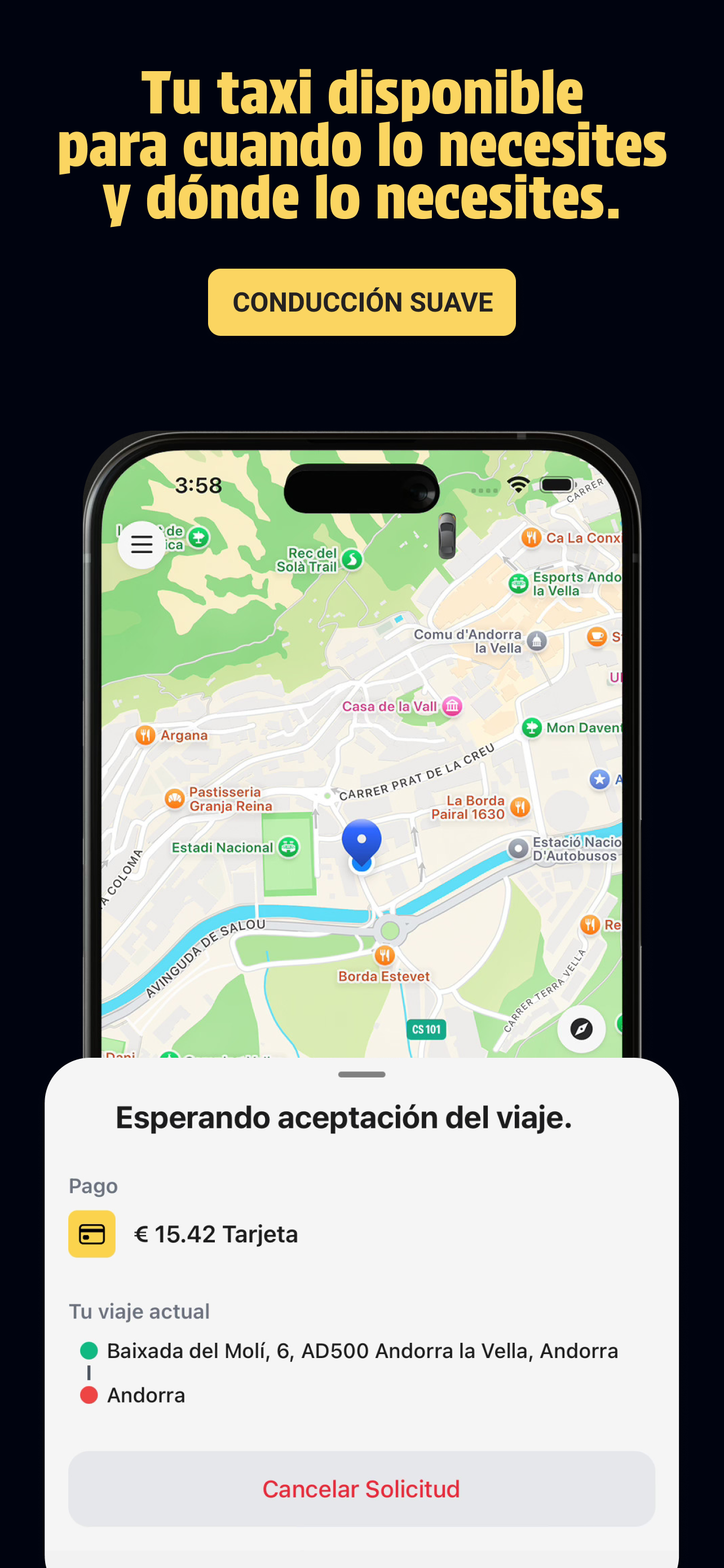 AndTaxi screenshot 4