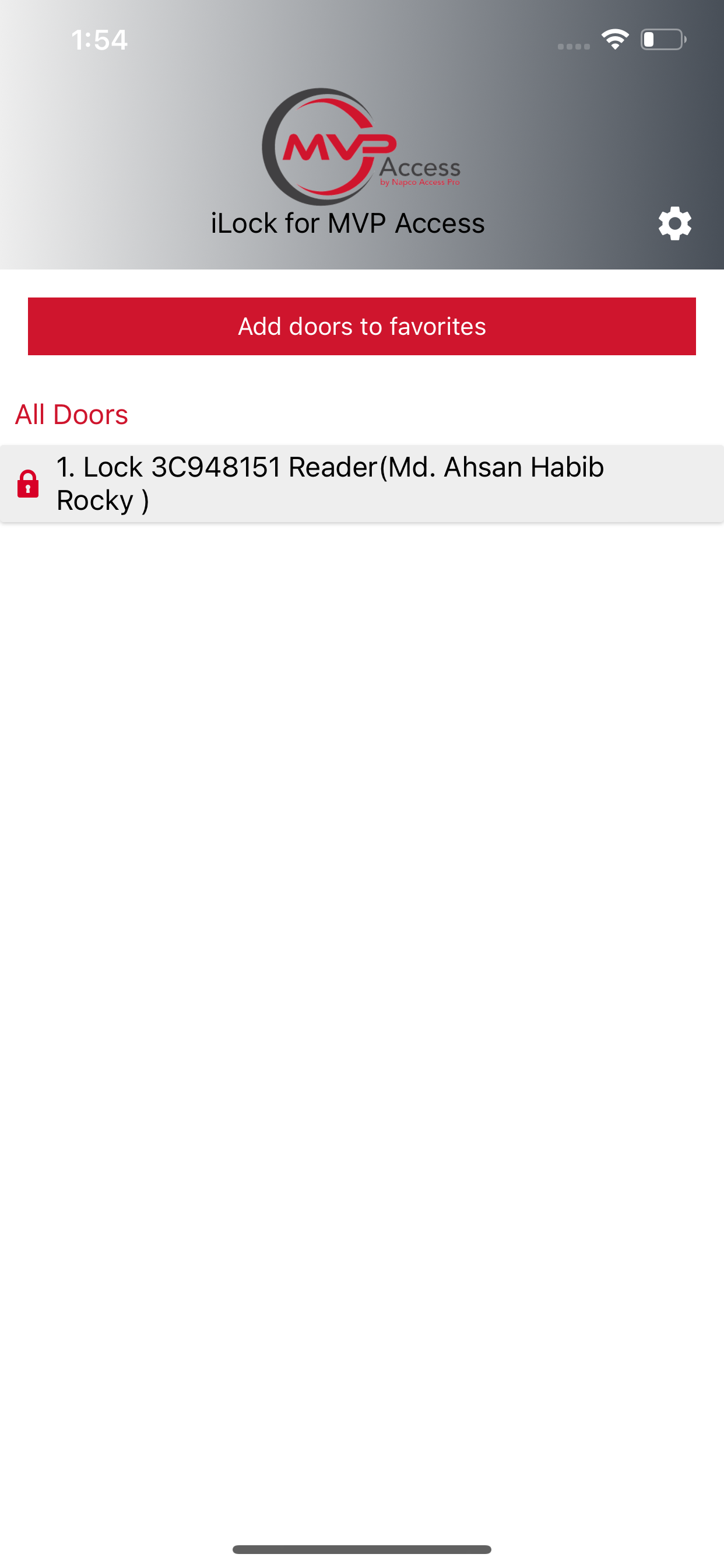 iLock for MVP Access