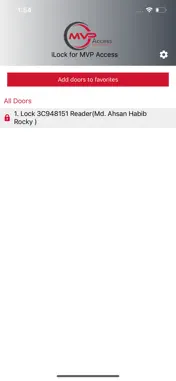 iLock for MVP Access screenshot 3