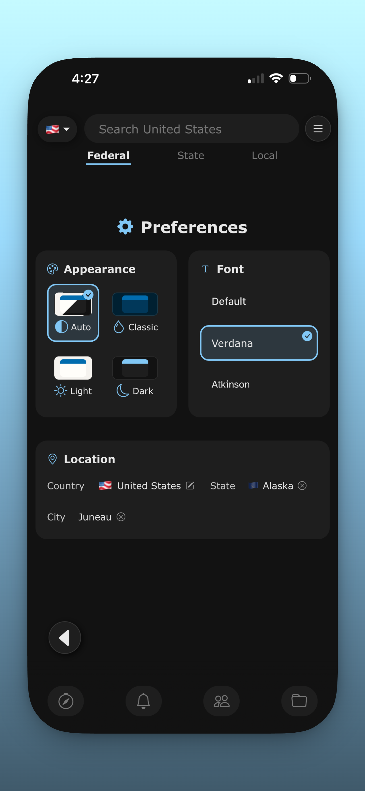 Gov Glance