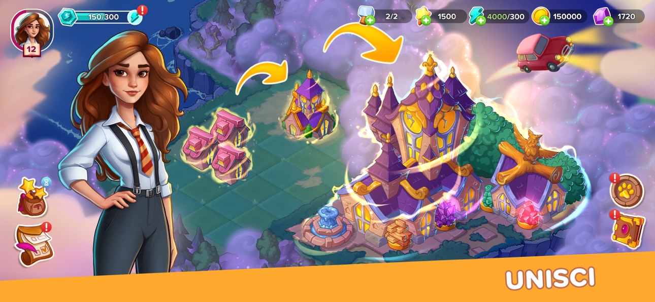 Fable Town: Merge Island magic iOS Mod IPA screenshot 2 - iOS game interface