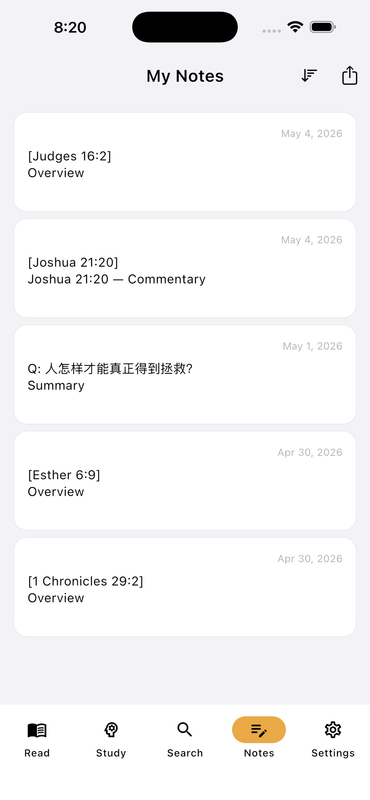 MiraSeed Bible Study