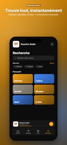 Neantrix Radio screenshot