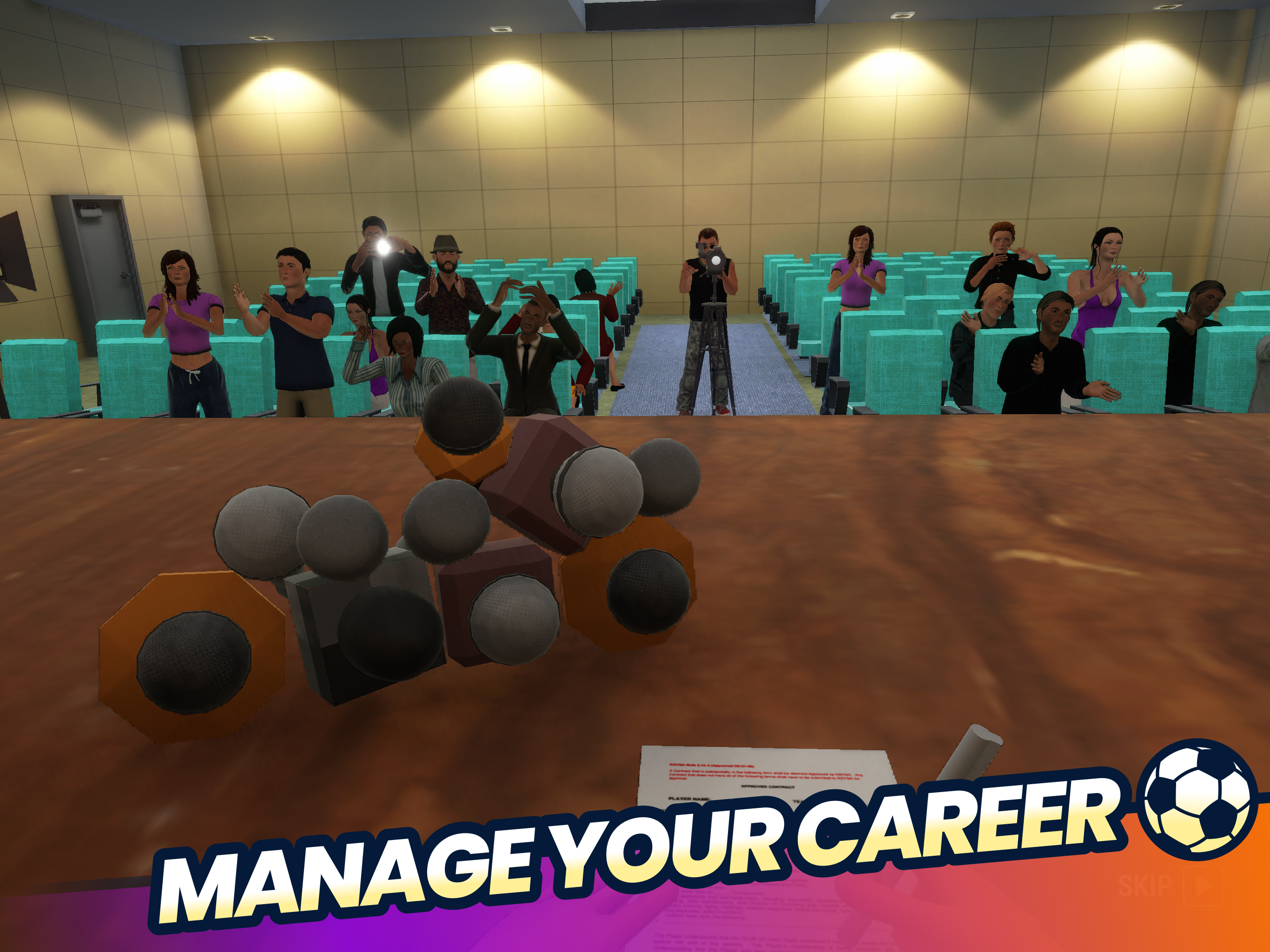 Soccer Life Simulator