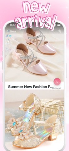Cheap Kids Princess Dress Shop iPhone screenshot
