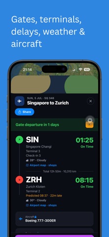 Skytrace AI Flight Tracker Screenshot 4 of 4