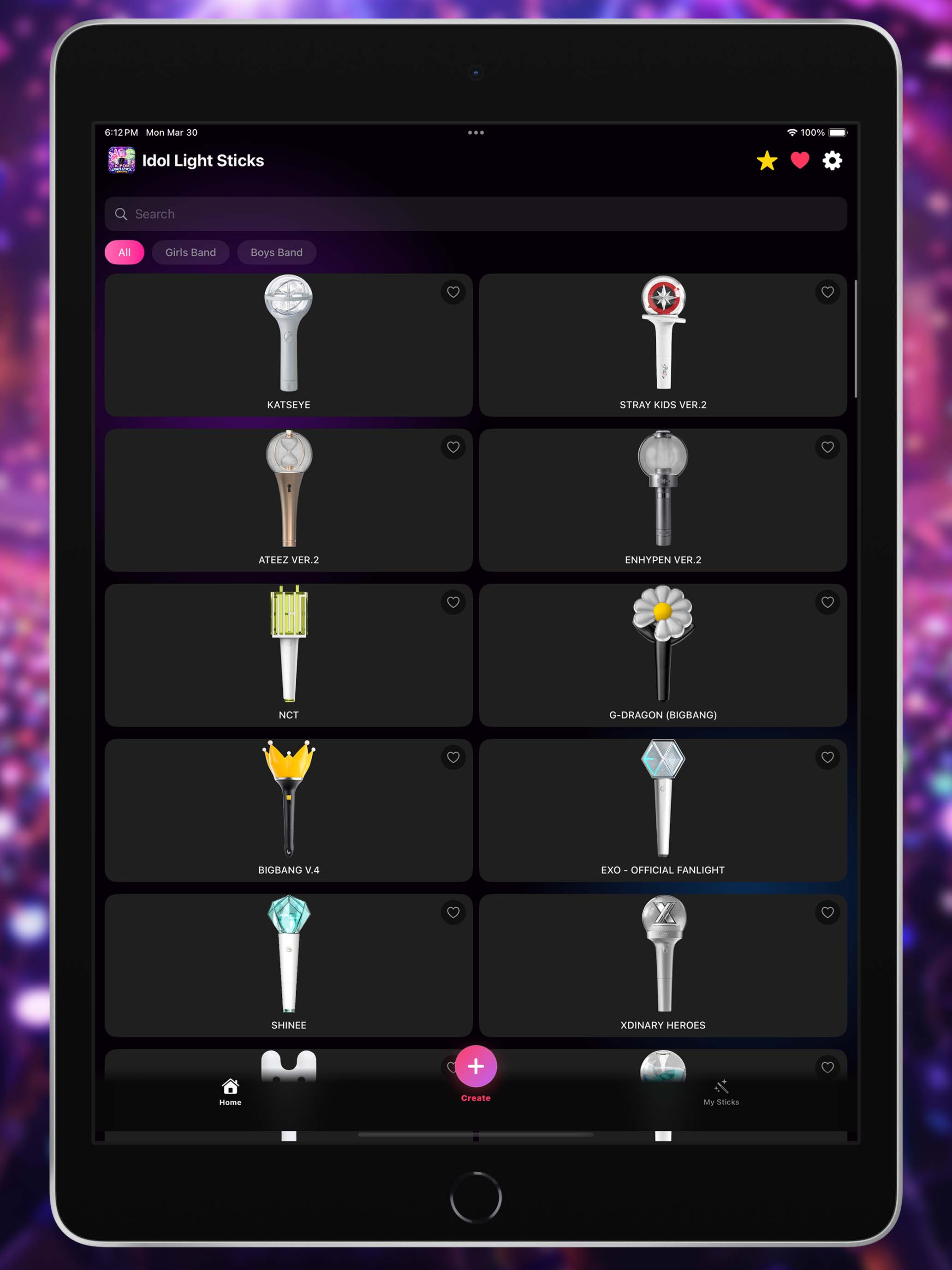 Idol Light Stick Kpop Creator