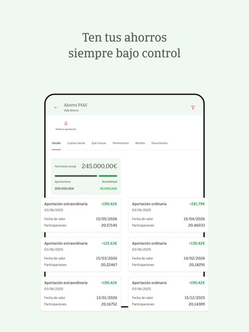 E-cliente Occident iPad screenshot 4