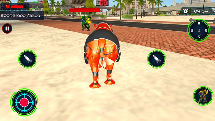 Animal Robot Car Transform screenshot-5