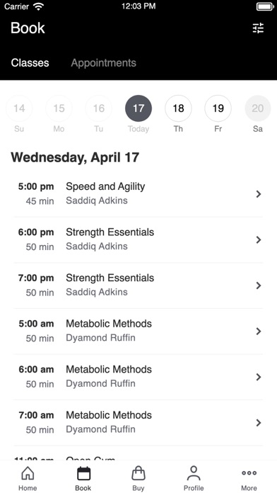 Dyamond Fitness Screenshot