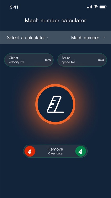 Mach number calculator