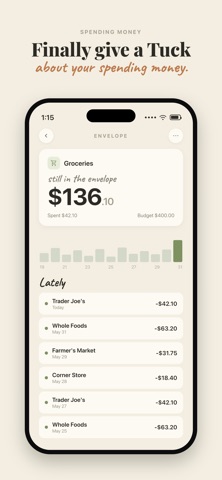 Envelope Budget App - Tuck Screenshot 3 of 6
