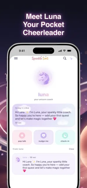 Sparkle Sort: Cute To Do List screenshot 3