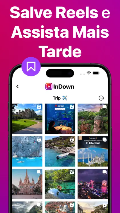 Screenshot 5 von 6 zu InDown: Descargar Reels Vídeos