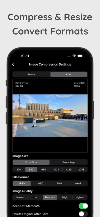 Simple Photo Compressor Screenshot 1 of 3