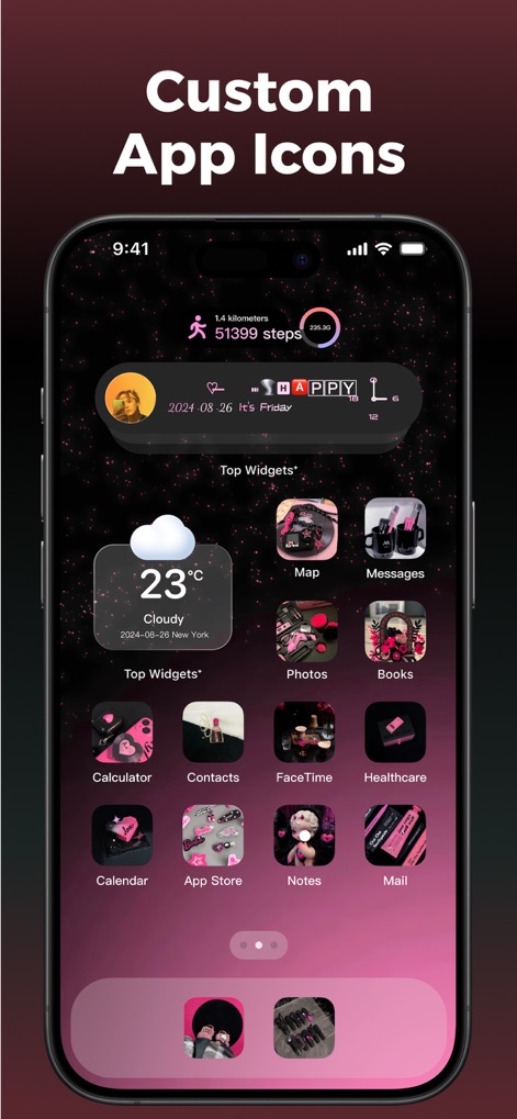 Top Widgets⁺ Icons & Themes - Personalized Icon Designs