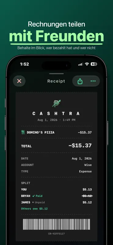 Cashtra - Haushaltsbuch screenshot 9 of 10