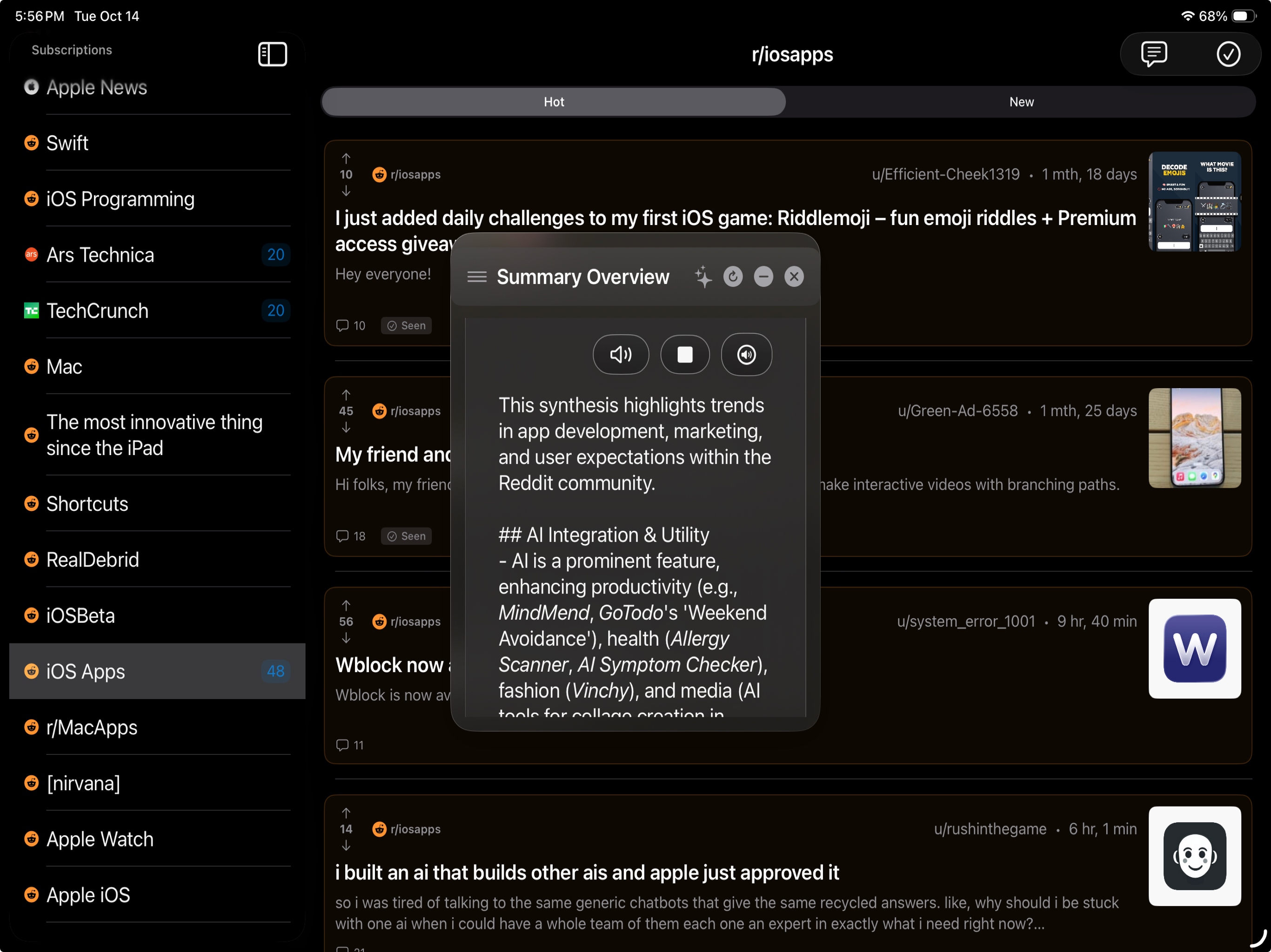 RSSumIOS screenshot 12