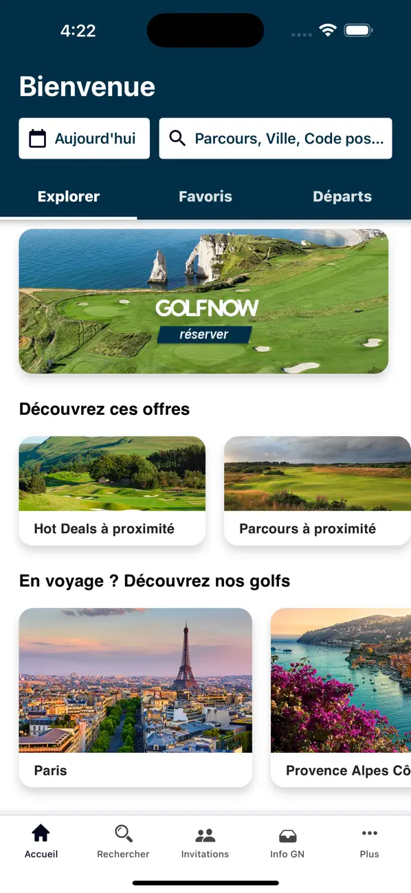 Screenshot #1 pour GolfNow