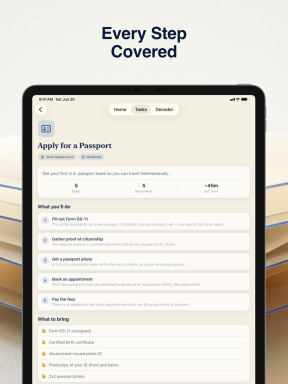 App screenshot