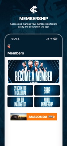 Carlton Official App Screenshot 5 of 5