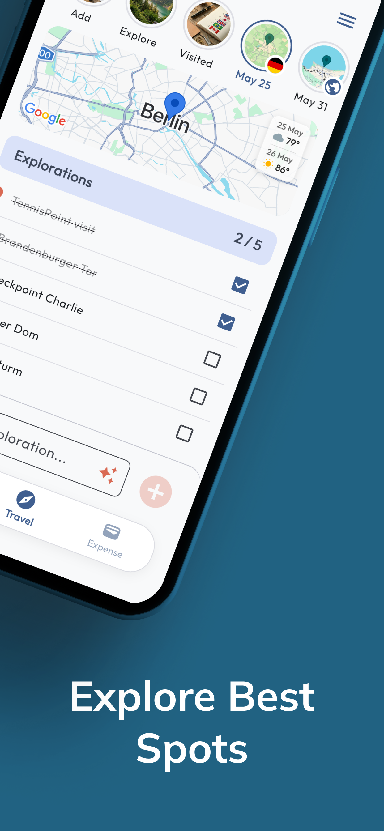 GezTrip: Travel Planner & Log