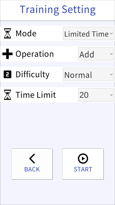 Screenshot #2 pour Calculation Training For Brain