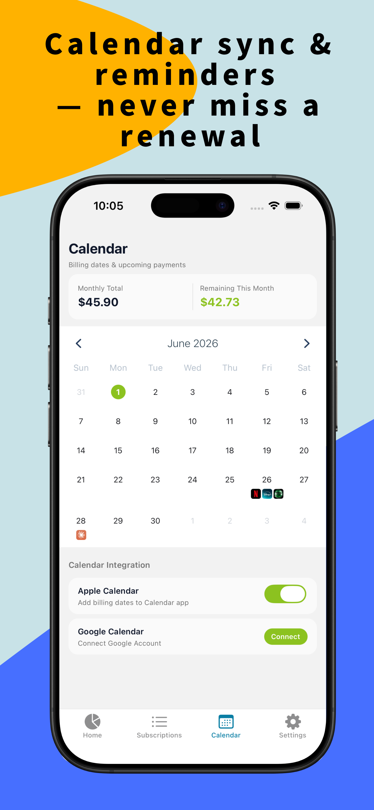 Subscriptions: SubscSmart screenshot 4