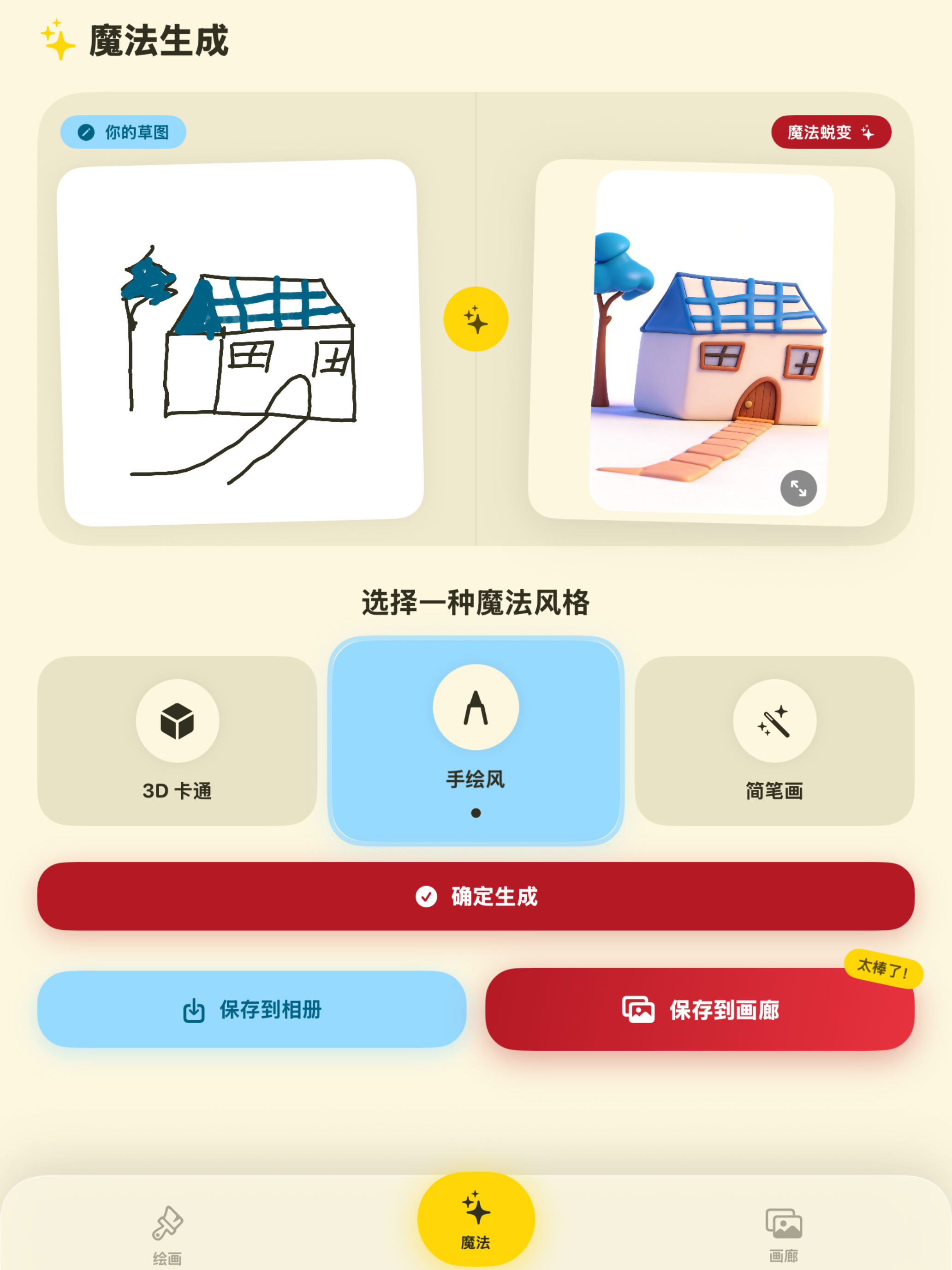小画板 - AI 魔法绘画 screenshot 11