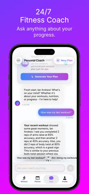 Aiza: Fitness Coach screenshot 2