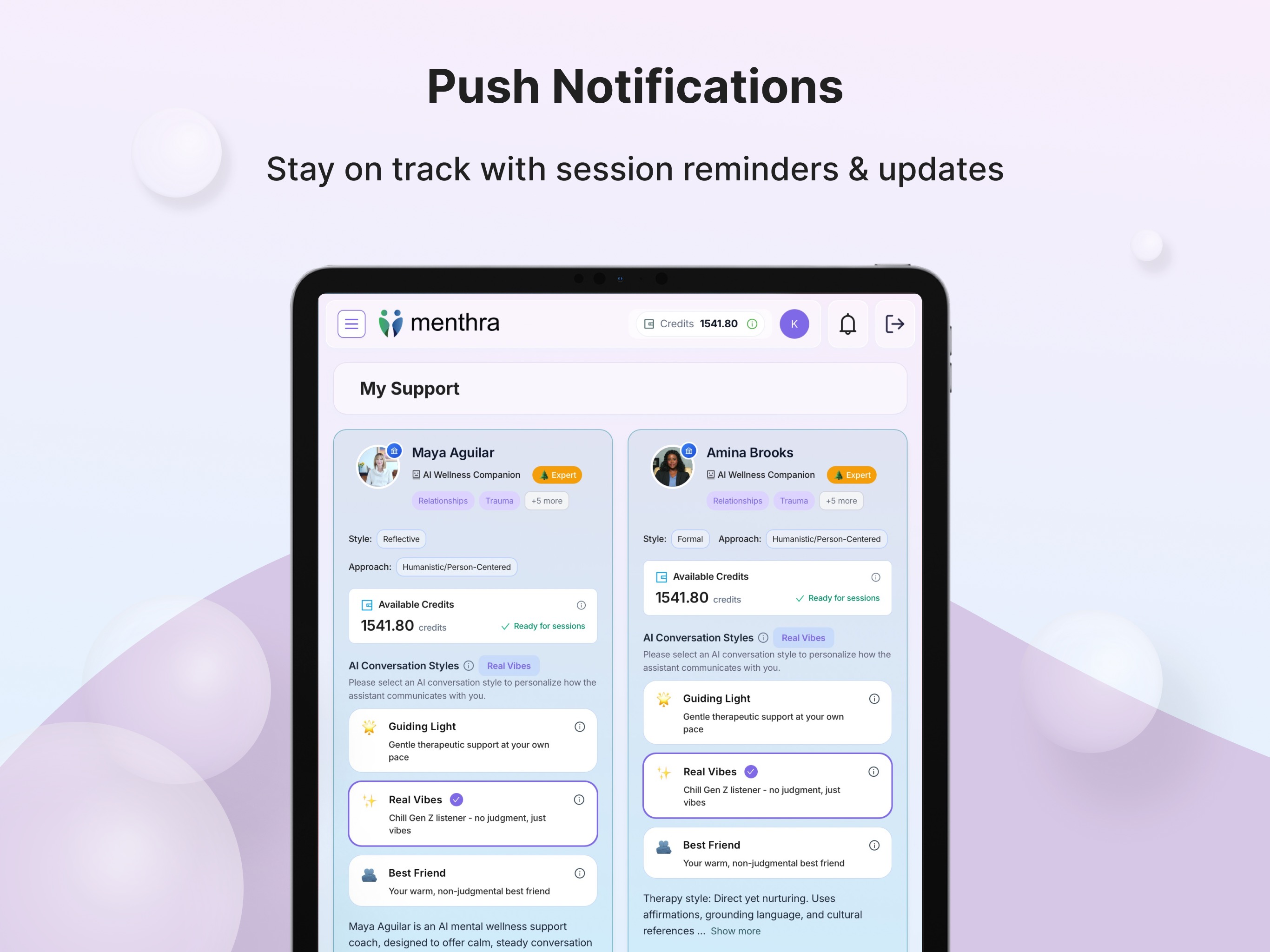 Menthra: AI Wellness Companion screenshot 8