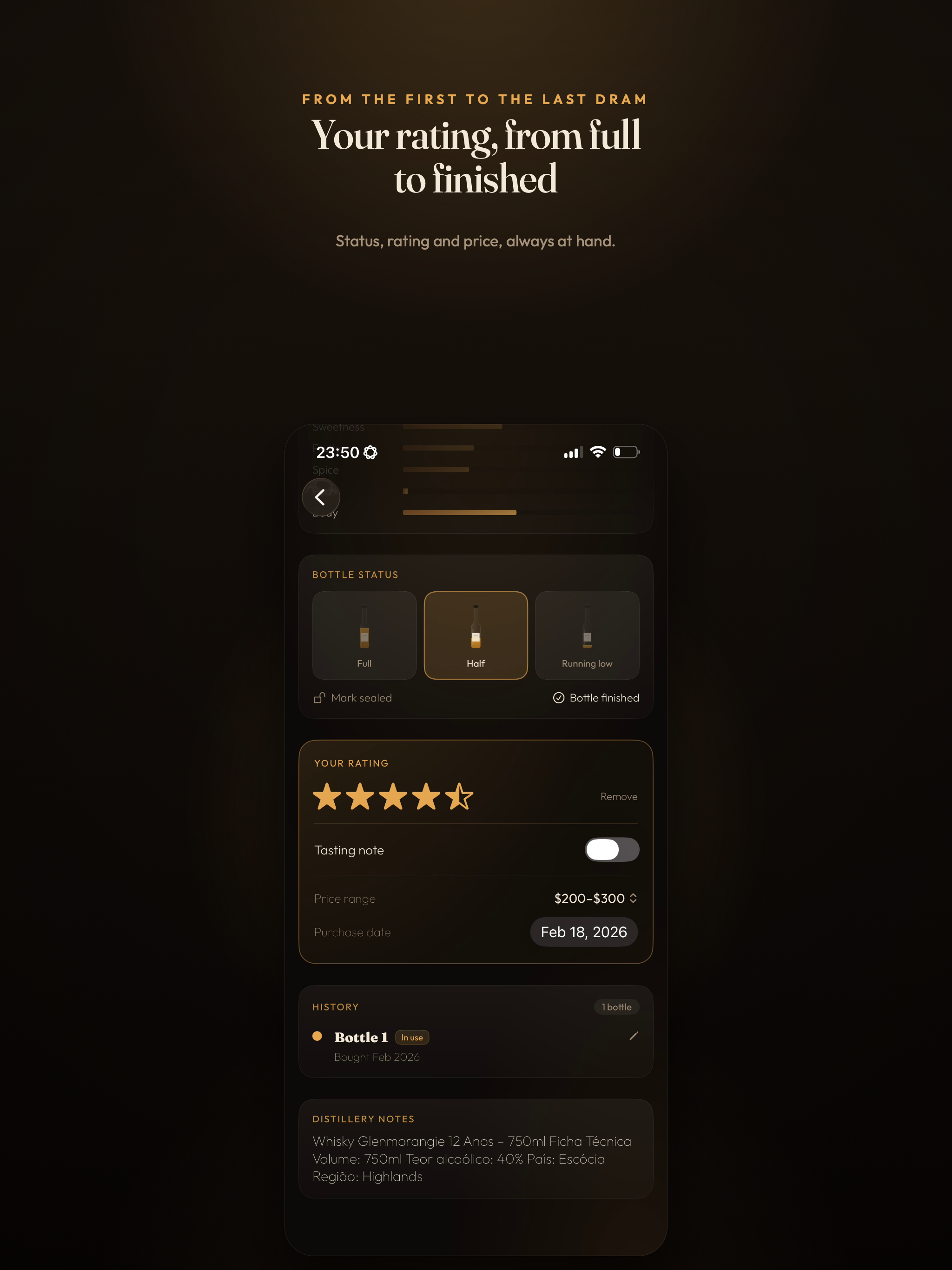 My Whiskies: Collection screenshot 8
