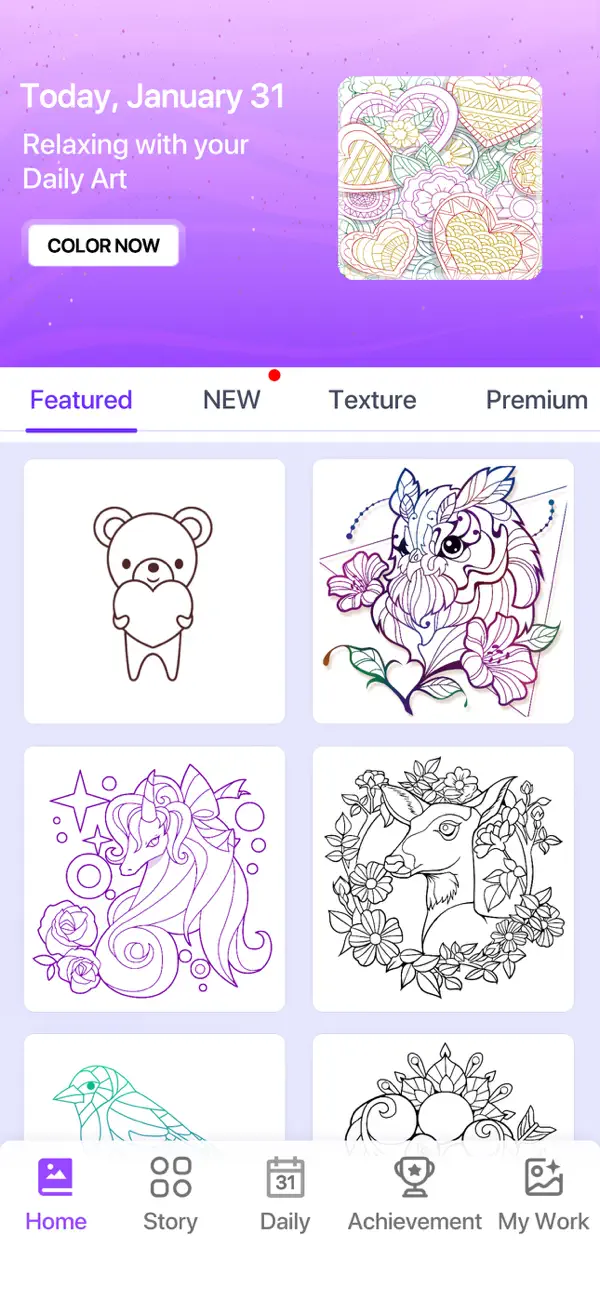 #6. Paint Me: Color By Number (iOS) Av: Nguyen Vinh