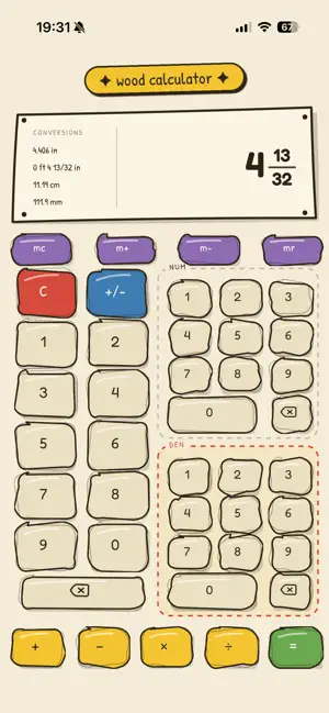 Wood Calculator screenshot 2